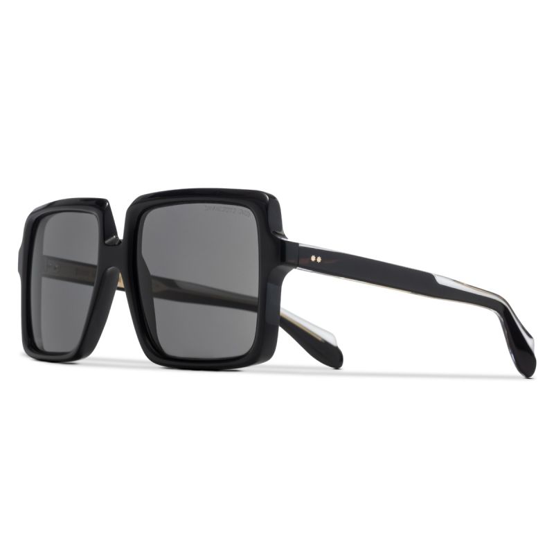 1398 Square Sunglasses-Black Out