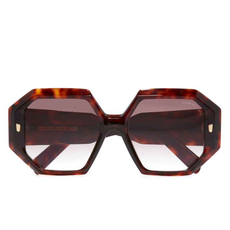 9324 Square Sunglasses Dark Turtle