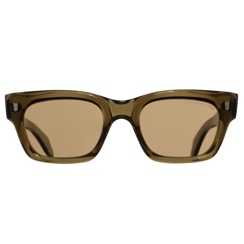 1391 Rectangle Sunglasses-Olive