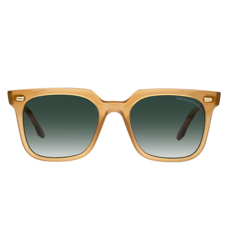 1387 Square Sunglasses-Butterscotch