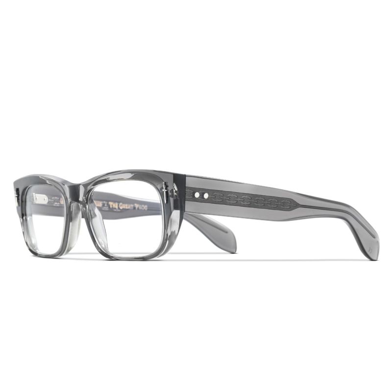 The Great Frog Dagger Square Optical Glasses-Pewter Grey