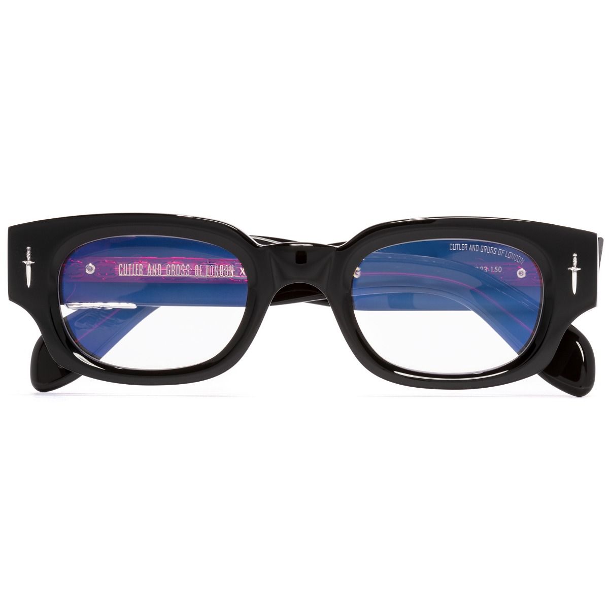 The Great Frog Soaring Eagle Rectangle Optical Glasses-Black