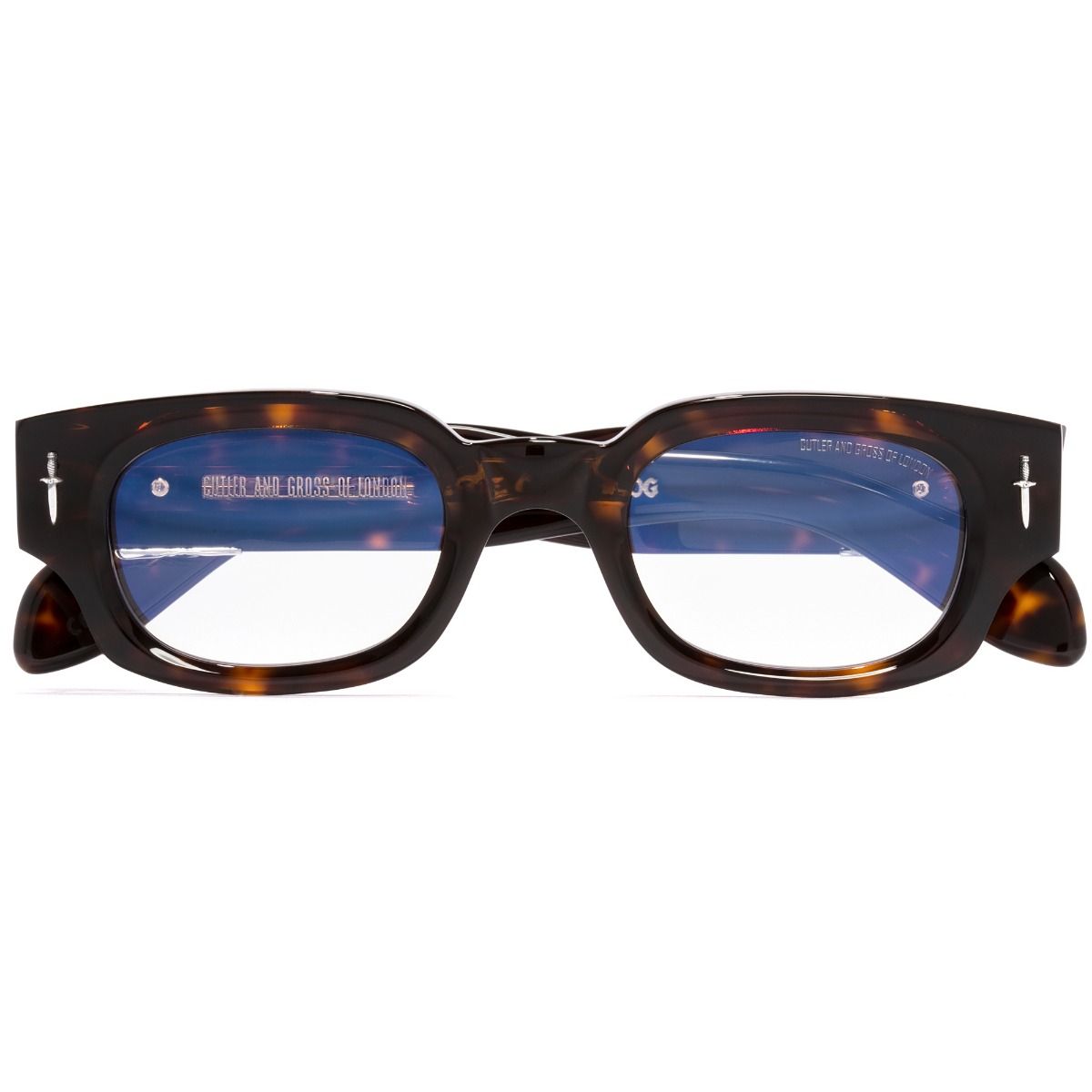 The Great Frog Soaring Eagle Rectangle Optical Glasses-Havana