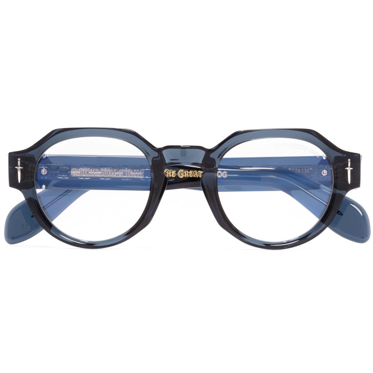 The Great Frog Lucky Diamond I Round Optical Glasses-Deep Blue