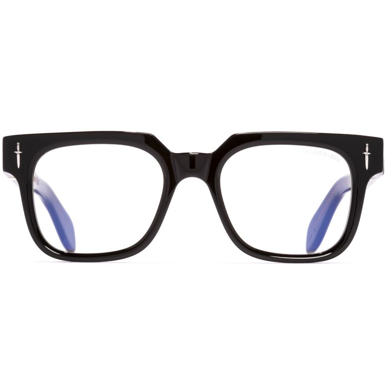 The Great Frog Lucky Diamond II Rectangle Optical Glasses-Black