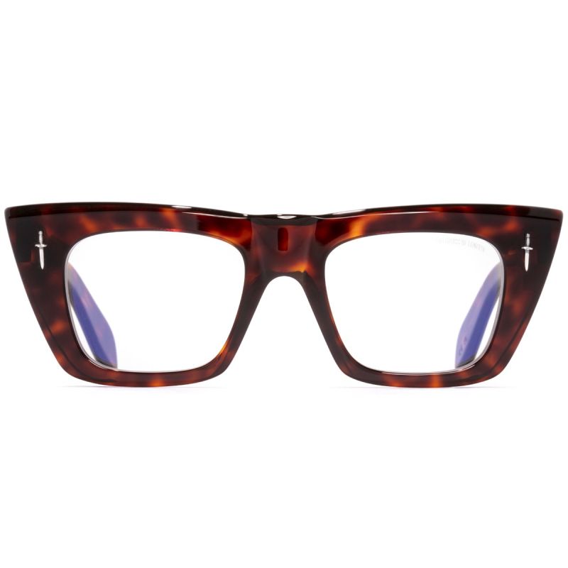 The Great Frog Love And Death Cat Eye Optical Glasses-Dark Turtle