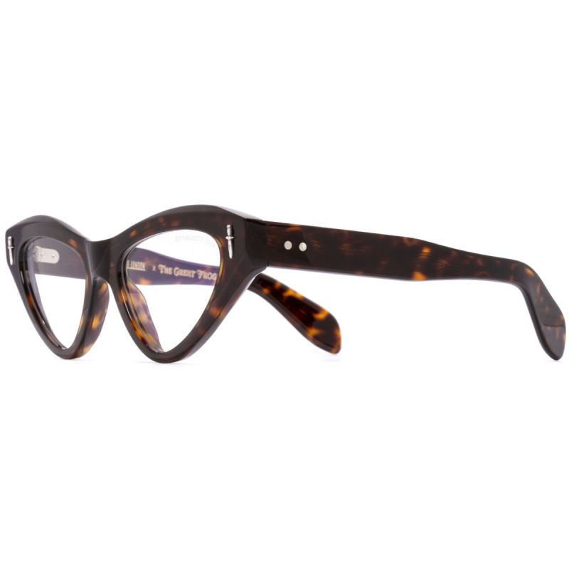 The Great Frog Mini Cat Eye Optical Glasses-Havana