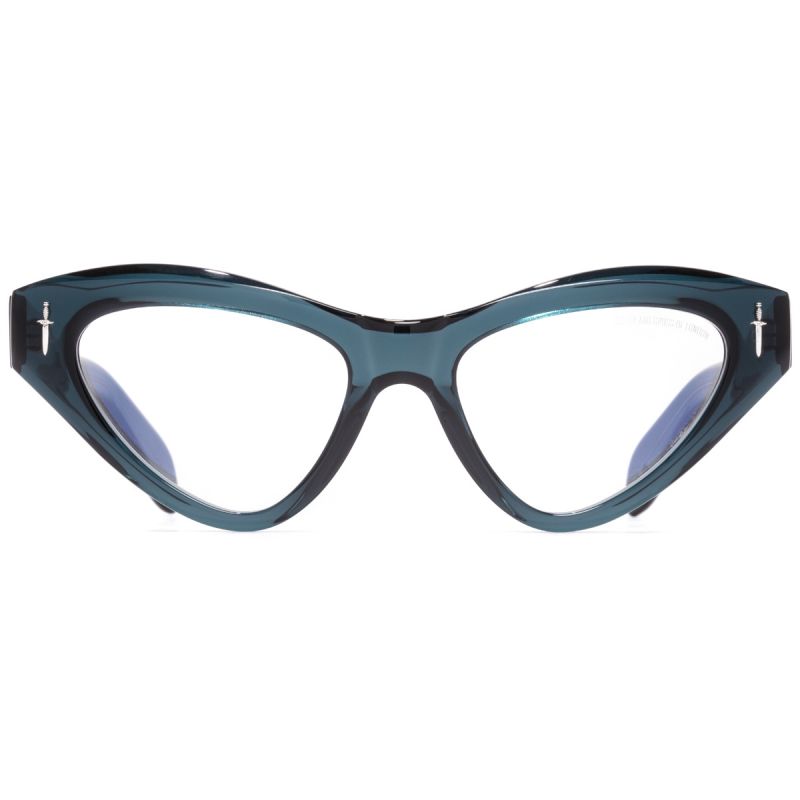 The Great Frog Mini Cat Eye Optical Glasses-Deep Teal