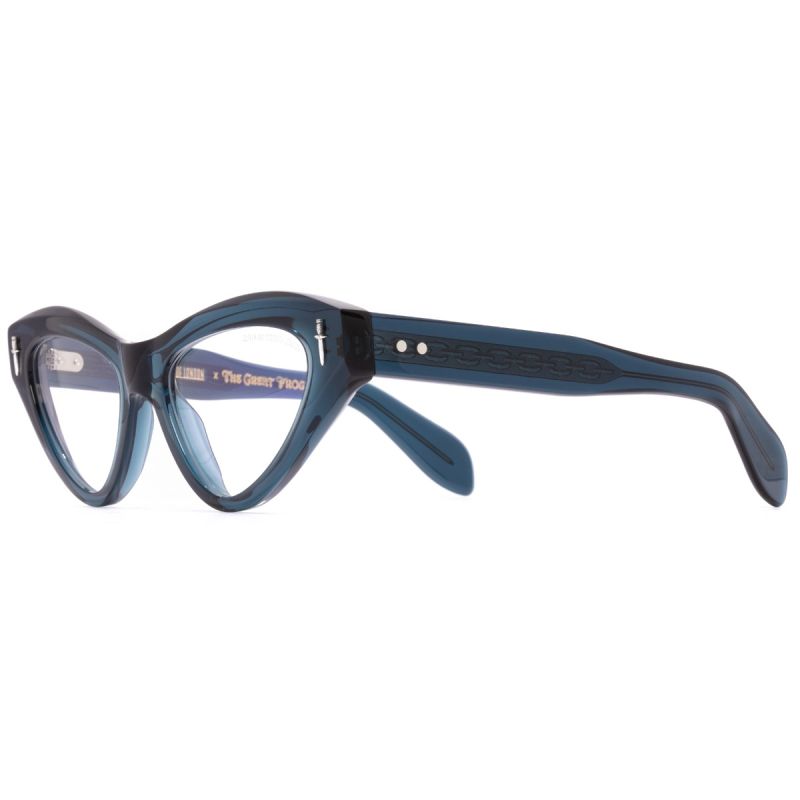 The Great Frog Mini Cat Eye Optical Glasses-Deep Teal