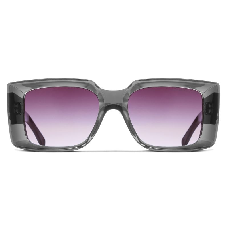 The Great Frog Reaper Square Sunglasses-Dark Grey