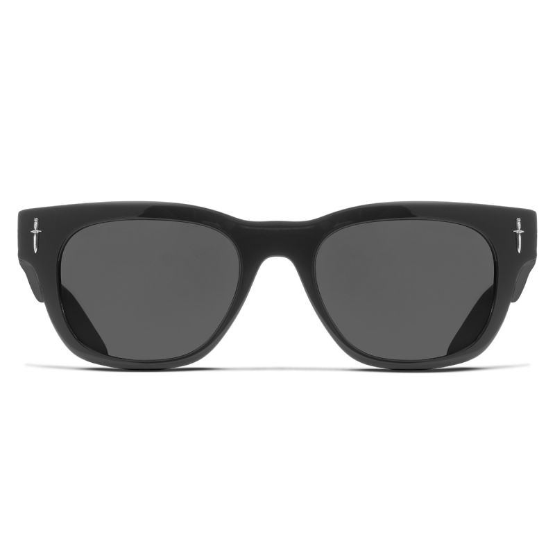 The Great Frog Crossbones Square Sunglasses-Black