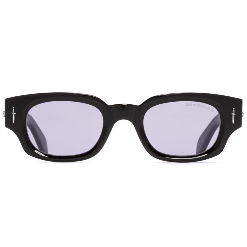 The Great Frog Soaring Eagle Rectangle Sunglasses-Black