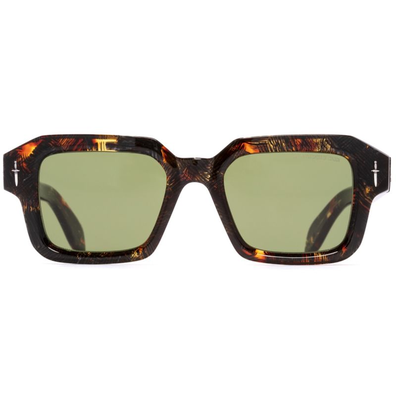 The Great Frog Bones Link Rectangle Sunglasses-Brush Stroke