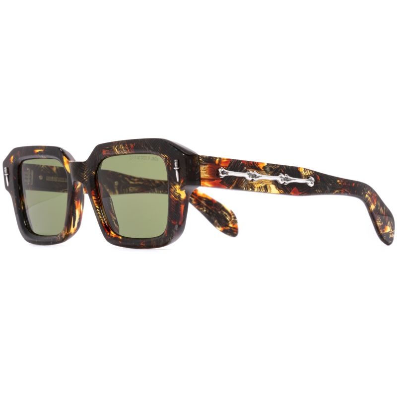 The Great Frog Bones Link Rectangle Sunglasses-Brush Stroke