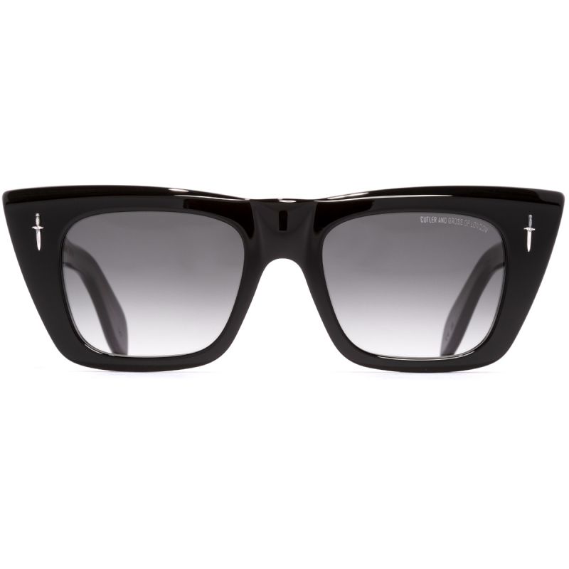 The Great Frog Love And Death Cat Eye Sunglasses-Black