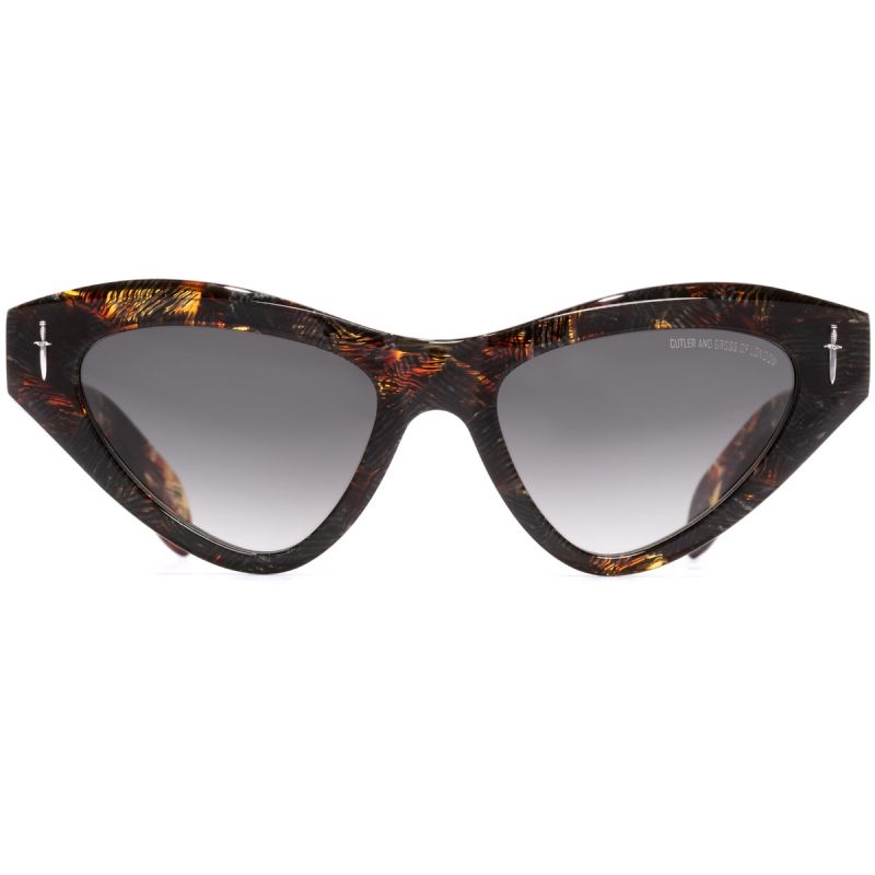 The Great Frog Mini Cat Eye Sunglasses-Brush Stroke