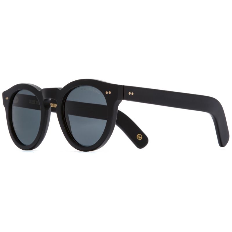 0734V2 Kingsman Round Sunglasses-Matt Black