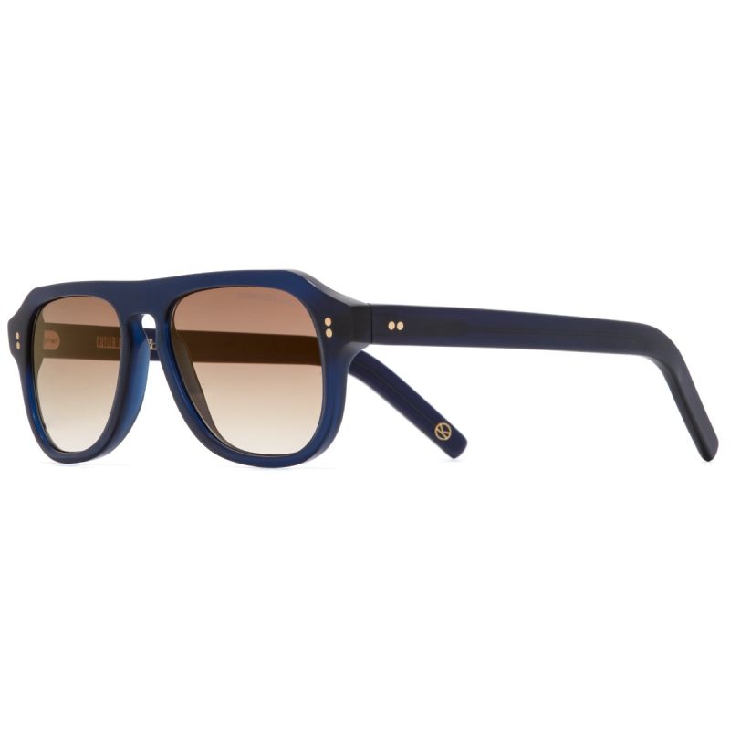 0822V2 Kingsman Aviator Sunglasses-Matt Classic Navy Blue